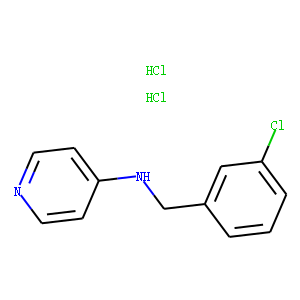 (3-CHLORO-BENZYL)-PYRIDIN-4-YL-AMINE DIHYDROCHLORIDE