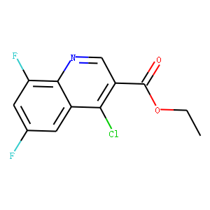 ETHYL 4-CHLORO-6,8-DIFLUOROQUINOLINE-3-CARBOXYLATE