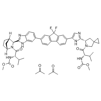 Ledipasvir diacetone