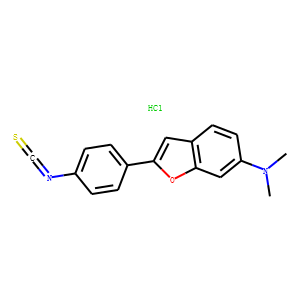 N-(4-(6-DIMETHYLAMINO-2-BENZOFURANYL)PHENYL)ISOTHIOCYANATE