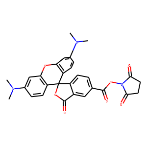 5(6)-Carboxytetramethylrhodamine succinimidyl ester