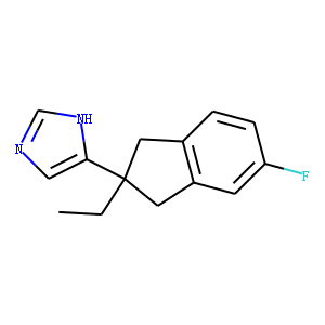 4-(2-ethyl-5-fluoro-1,3-dihydroinden-2-yl)-3H-imidazole