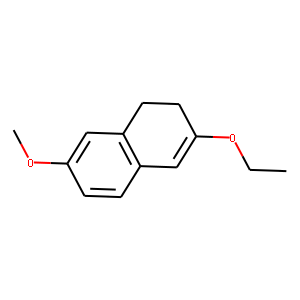 Naphthalene, 3-ethoxy-1,2-dihydro-7-methoxy- (9CI)