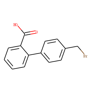 4’-(Bromomethyl)-[1,1’-biphenyl]-2-carboxylic Acid