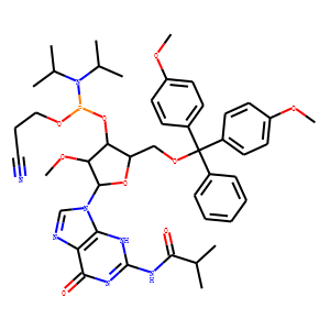 5/'-O-(4,4-Dimethoxytrityl)-2/'-O-methyl-N-isobutyrylguanosine-3/'-(2-cyanoethyl-N,N-diisopropyl)pho