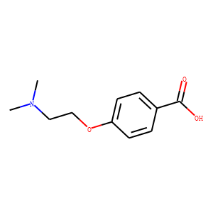 Benzoic acid, 4-[2-(dimethylamino)ethoxy]-