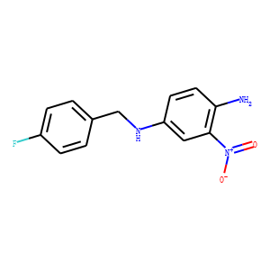 N4-[(4-Fluorophenyl)methyl]-2-nitro-1,4-benzenediamine