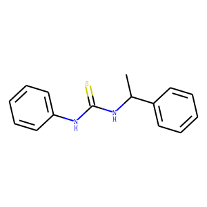 N-phenyl-N/'-(1-phenylethyl)thiourea