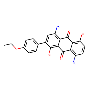 4,8-diamino-2-(4-ethoxyphenyl)-1,5-dihydroxyanthraquinone
