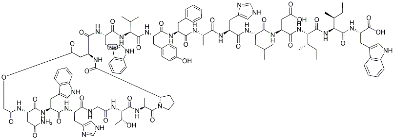 CYCLO(-GLY-ASN-TRP-HIS-GLY-THR-ALA-PRO-ASP)-TRP-VAL-TYR-PHE-ALA-HIS-LEU-ASP-ILE-ILE-TRP-OH