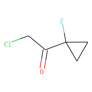 Ethanone, 2-chloro-1-(1-fluorocyclopropyl)- (9CI)
