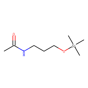 Acetamide,  N-[3-[(trimethylsilyl)oxy]propyl]-