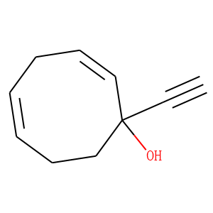 2,5-Cyclooctadien-1-ol, 1-ethynyl- (9CI)