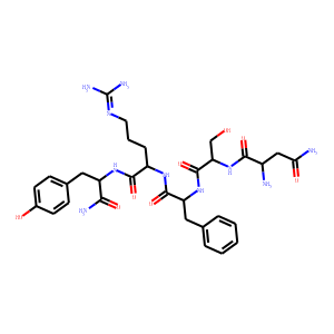 asparaginyl-seryl-phenylalanyl-arginyl-tyrosinamide