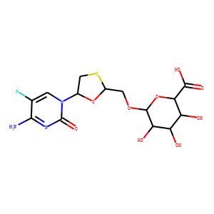 (-)-EMtricitabine O-β-D-Glucuronide