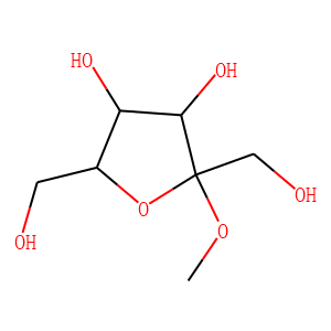 .alpha.-D-Fructofuranoside, methyl