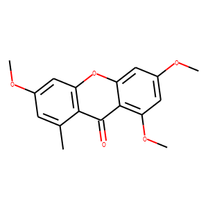 1,3,6-Trimethoxy-8-methyl-9H-xanthen-9-one