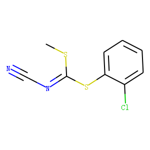 (2-Chlorophenyl) methyl cyanocarbonimidodithioate