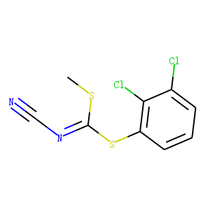 (2,3-DICHLOROPHENYL) METHYL CYANOCARBONIMIDODITHIOATE