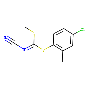 (4-CHLORO-2-METHYLPHENYL) METHYL CYANOCARBONIMIDODITHIOATE