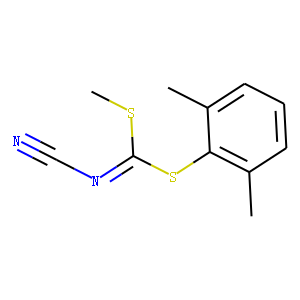 (2,6-DIMETHYLPHENYL) METHYLCYANOCARBONIMIDODITHIOATE