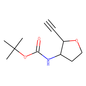 Carbamic acid, (2-ethynyltetrahydro-3-furanyl)-, 1,1-dimethylethyl ester (9CI)