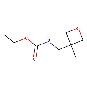 Carbamic  acid,  [(3-methyl-3-oxetanyl)methyl]-,  ethyl  ester  (9CI)