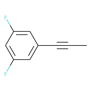 Benzene, 1,3-difluoro-5-(1-propynyl)- (9CI)
