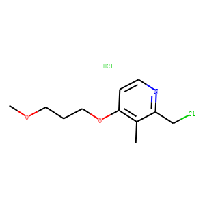 2-Chloromethyl-4-(3-methoxypropoxy)-3-methylpyridine Hydrochloride