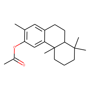 Acetic acid 13-methylpodocarpa-8,11,13-trien-12-yl ester