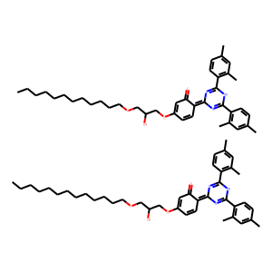 2-[4-[2-HYDROXY-3-TRIDECYL OXYPROPYL]OXY]-2-HYDROXYPHENYL]-4,6-BIS(2,4-DIMETHYLPHENYL)-1,3,5-TRIAZIN