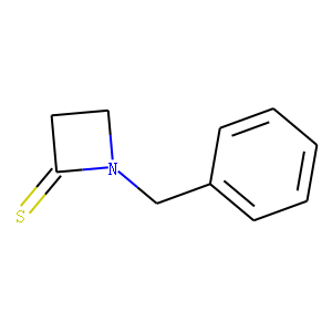 2-Azetidinethione,  1-(phenylmethyl)-