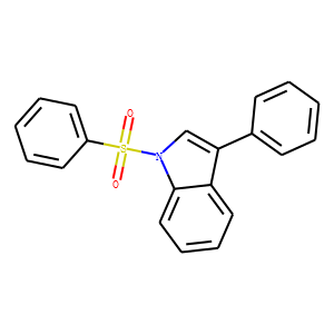 3-PHENYL-1-(PHENYLSULFONYL)INDOLE