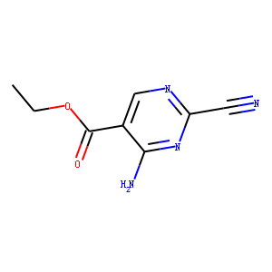 5-Pyrimidinecarboxylicacid,4-amino-2-cyano-,ethylester(8CI)