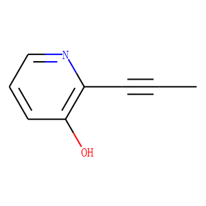 3-Pyridinol, 2-(1-propynyl)- (9CI)