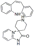 5H-Dibenz[b,f]azepine, spiro[imidazo[1,2-a]pyridine-3(2H),4/'-piperidin]-2-one deriv.