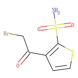 3-Bromoacetyl-2-thiophenesulfonamide