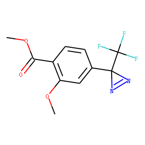 2-Methoxy-4-[3-(trifluoromethyl)-3H-diazirin-3-yl]benzoic Acid, Methyl Ester