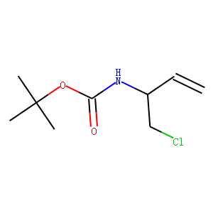 Carbamic acid, [1-(chloromethyl)-2-propenyl]-, 1,1-dimethylethyl ester, (R)-