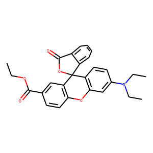 Spiroisobenzofuran-1(3H),9-9Hxanthene-2-carboxylic acid, 6-(diethylamino)-3-oxo-, ethyl ester