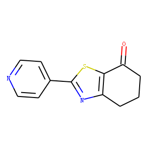 7(4H)-Benzothiazolone, 5,6-dihydro-2-(4-pyridinyl)-