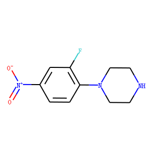 1-(2-Fluoro-4-nitrophenyl)piperazine