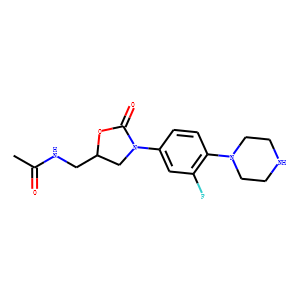 N-[[3-(3-Fluoro-4-(piperazin-1-yl)phenyl)-2-oxooxazolidin-5-yl]methyl]acetamide