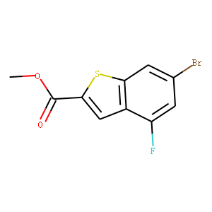 6-BROMO-4-FLUORO-BENZO[B]THIOPHENE-2-CARBOXYLIC ACID METHYL ESTER