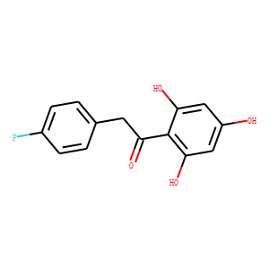 2-(4-FLUOROPHENYL)-1-(2,4,6-TRIHYDROXYPHENYL)ETHANONE