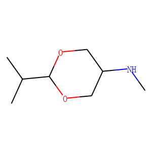 1,3-Dioxan-5-amine,N-methyl-2-(1-methylethyl)-,cis-(9CI)