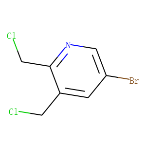 5-broMo-2,3-bis(chloroMethyl)pyridine