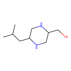 2-Piperazinemethanol,5-(2-methylpropyl)-,(2R-cis)-(9CI)