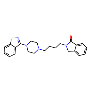 2-(4-(4-(1,2-benzisothiazol-3-yl)piperazin-1-yl)butyl)-1-isoindolinone