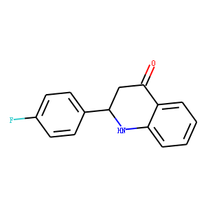 2-(4-FLUOROPHENYL)-2,3-DIHYDRO-4(1H)-QUINOLINONE
